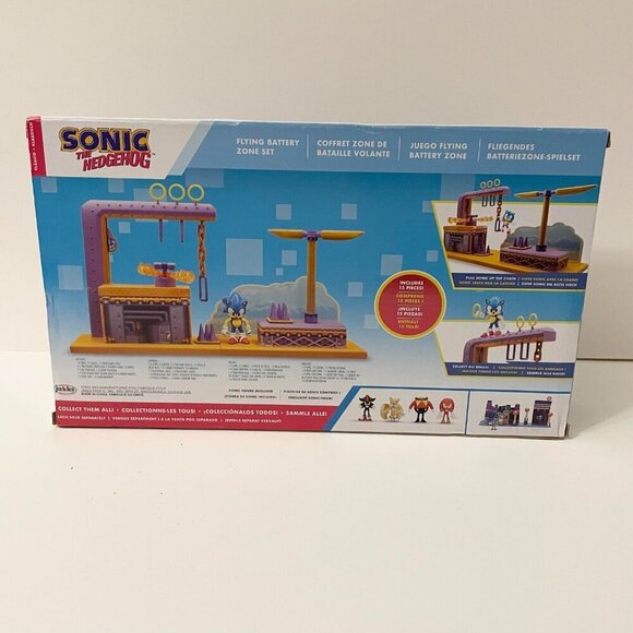 Sonic The Hedgehog Flying Battery Zone Interactive Set with Sonic Figure - Picture 5 of 16